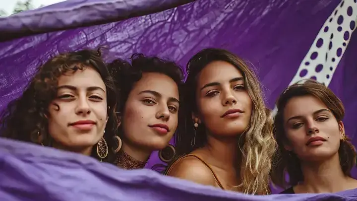Día internacional de la mujer, marcha del 8M en México